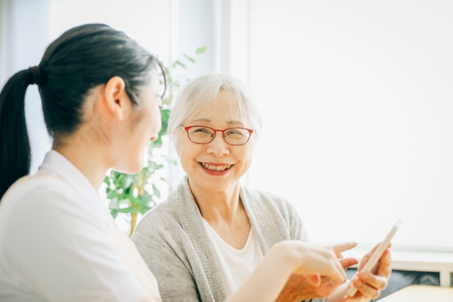 利用者との会話のきっかけになることば